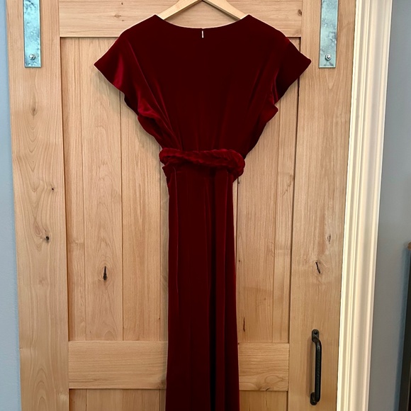 MISA Los Angeles Carolina Velvet Wrap Maxi Dress – Size M – NWOT - Picture 10 of 11
